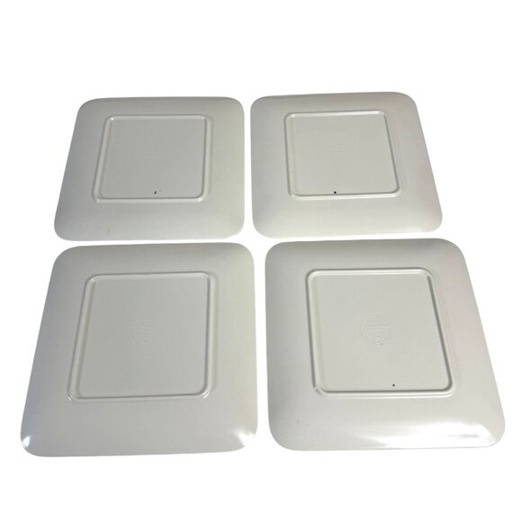 Threshold Melamine Salad Plates Silver Gold Glitter Chic Paint Splatter Set of 4 - Picture 2 of 10